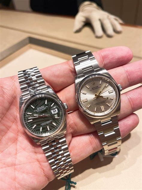 [4K] Rolex 2020 OP36 vs DJ36 